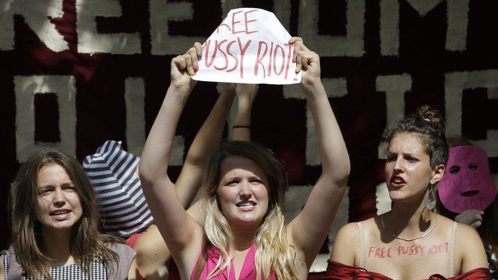 Proteste nach Schuldspruch gegen Pussy Riot