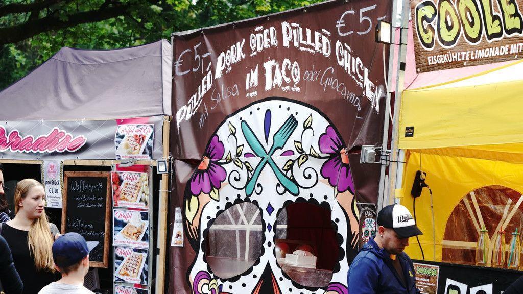 Street Food Festival im Volksgarten