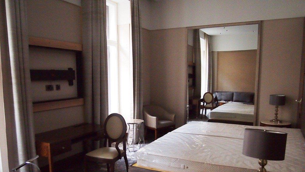 kempinski Wien: Baustellenbegehung Februar 2013