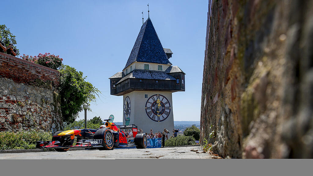 Graz, Schlossberg, Showrun, Formel 1