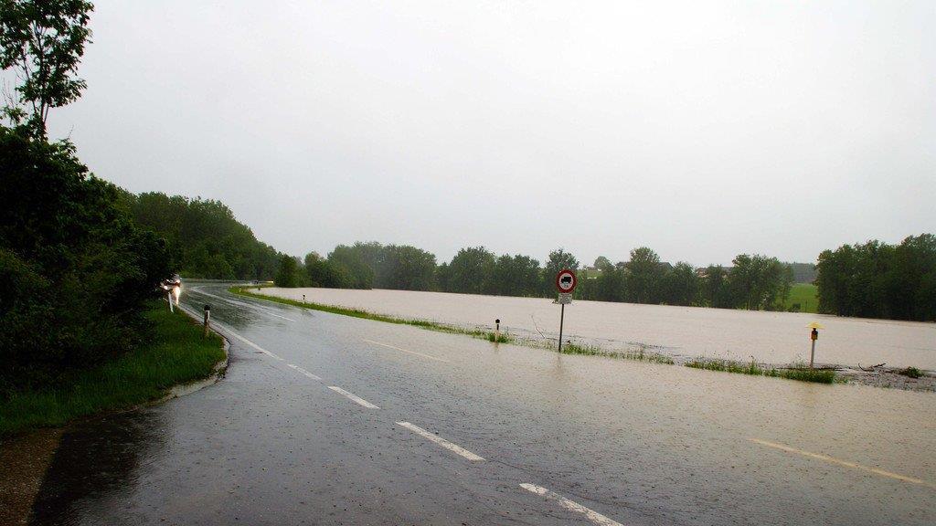 Hochwasser in Oberndorf