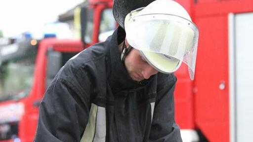 Feuerwehrübung in Trostberg
