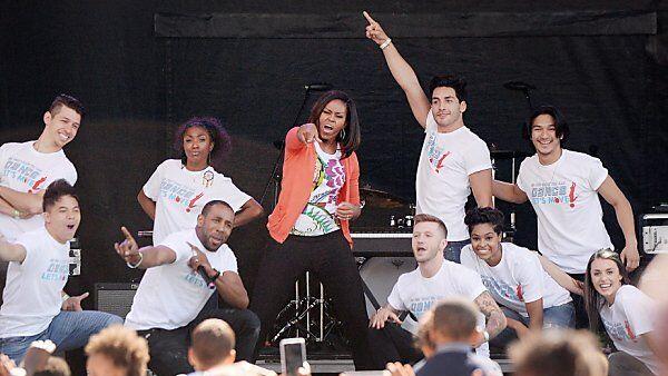 First Lady Michelle Obama führt einen Kampf gegen Windmühlen