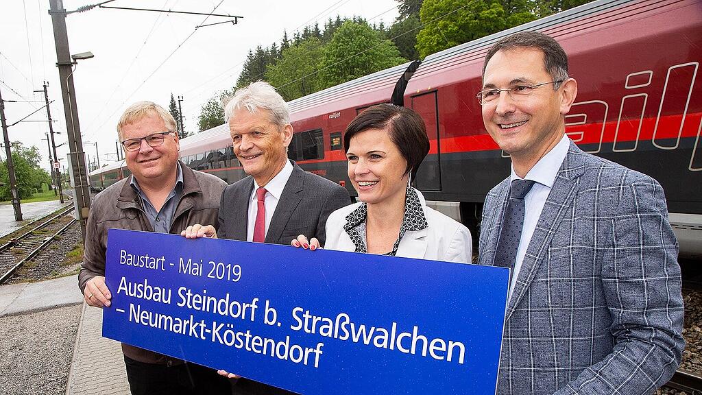 ÖBB-Baustart in Neumarkt