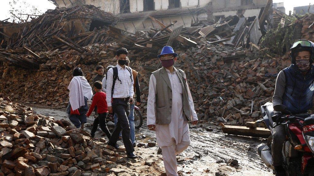 Hilfe nach Erdbeben in Nepal