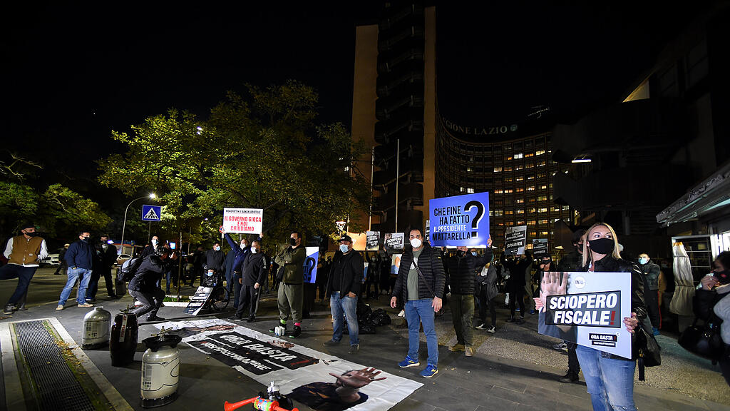 Italien, Protest, Coronavirus, SB