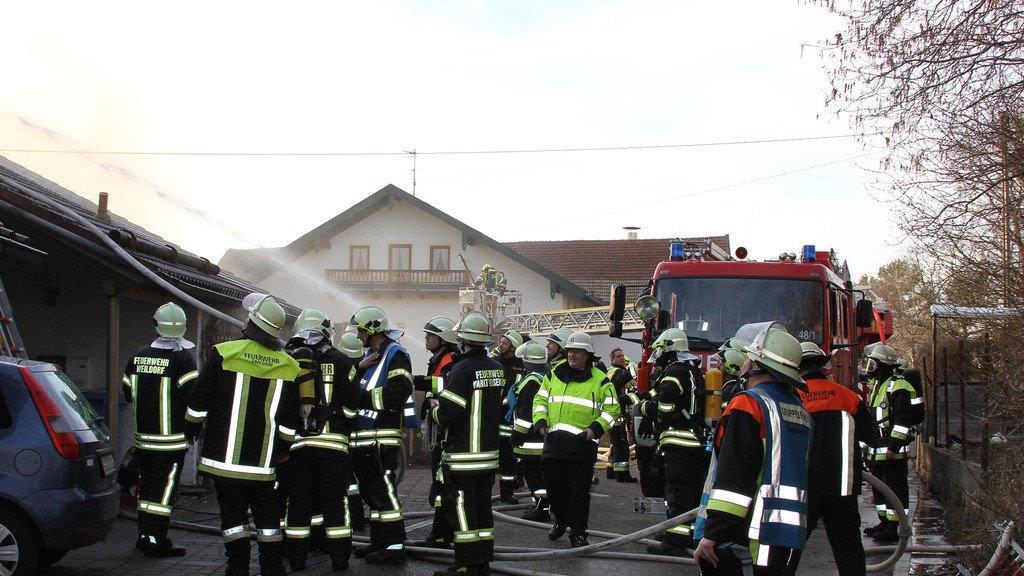 Hausbrand in Schign