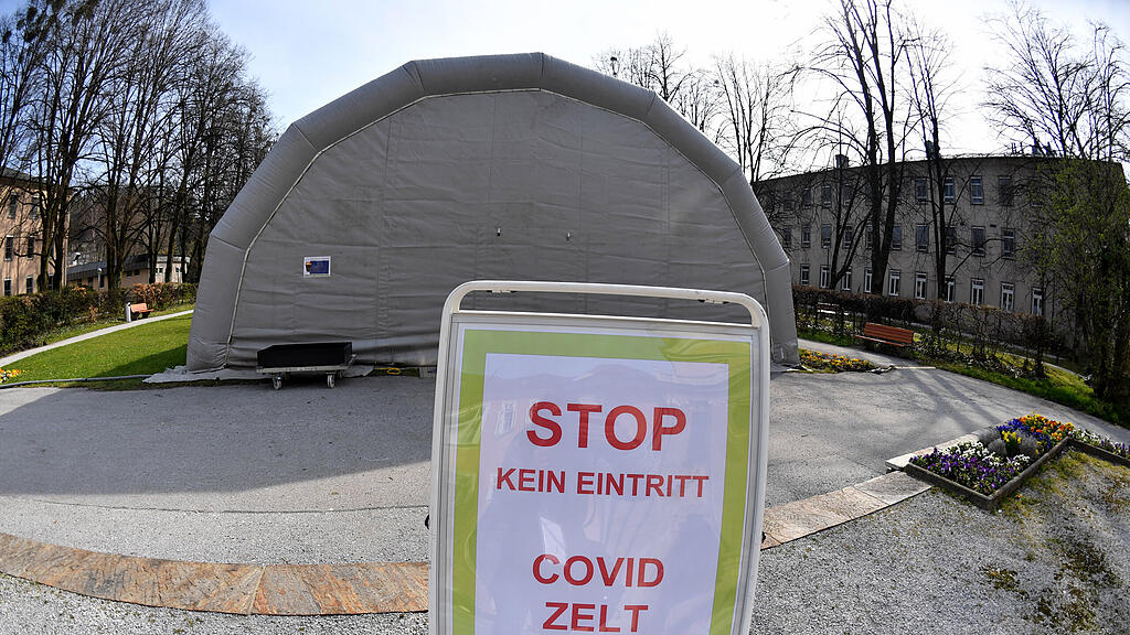 Covid-19-Spital in Salzburg