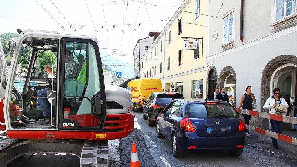 Baustelle in der Griesgasse