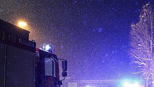 Schwerer Crash auf B306