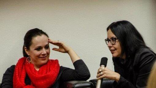 Bilder der Podiumsdiskussion