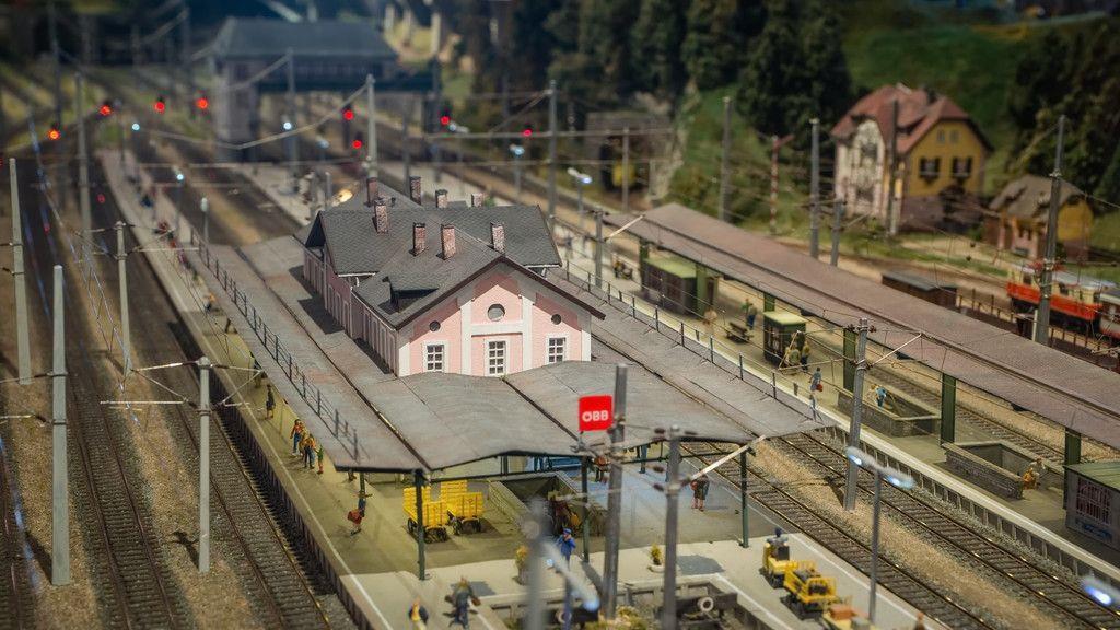 Traditionelle Modelleisenbahnausstellung in Salzburg-Parsch