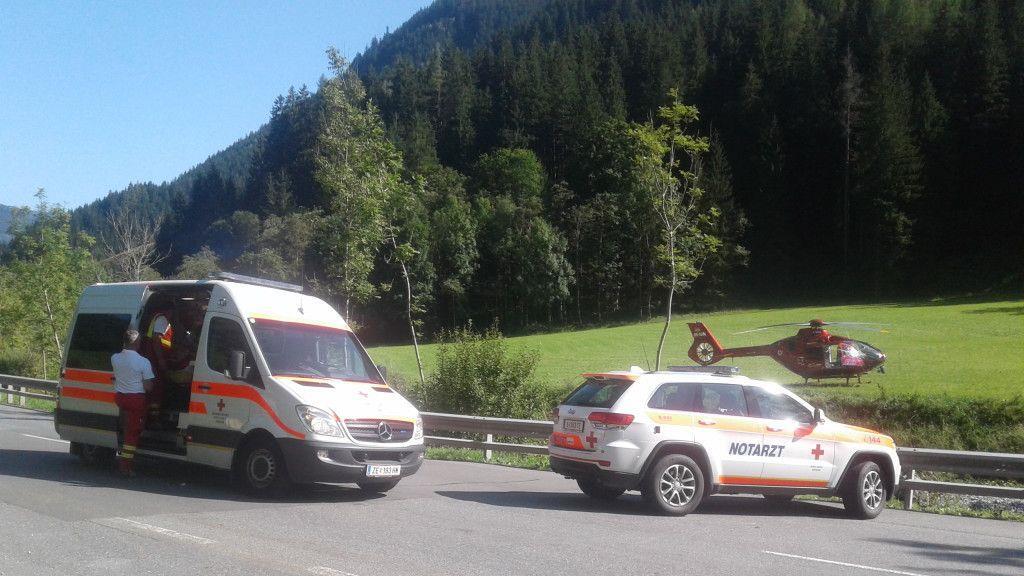 Schwerer Radunfall auf der L111