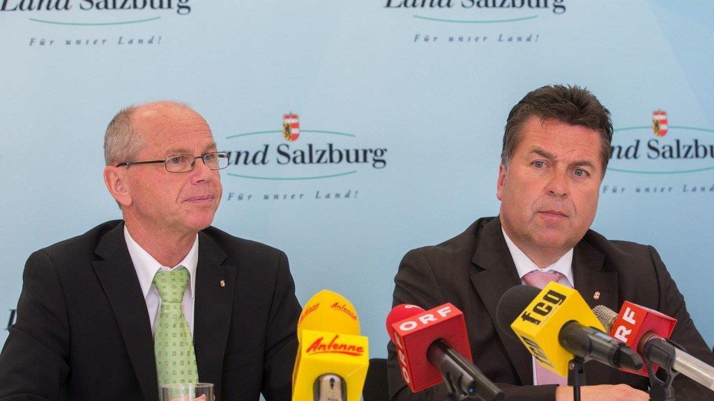 Bilder der Pressekonferenz