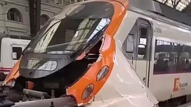 Verletzte bei Bahn-Unfall in Barcelona