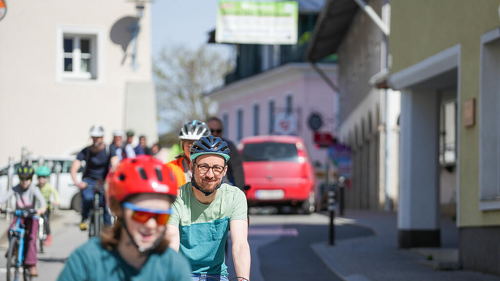 LeSe Fahrrad-Demo in Seekirchen