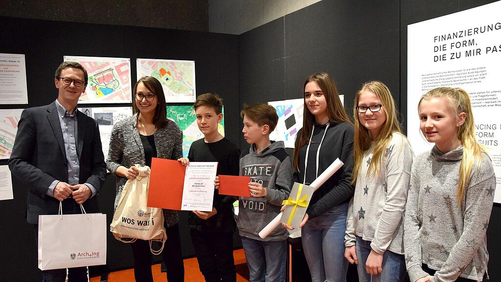 Die Schüler sind für die kreativen Ideen ausgezeichnet worden.
