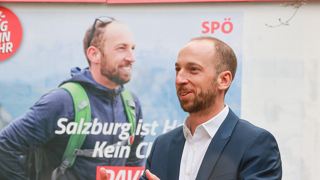 Salzburger SPÖ präsentiert Wahlplakate