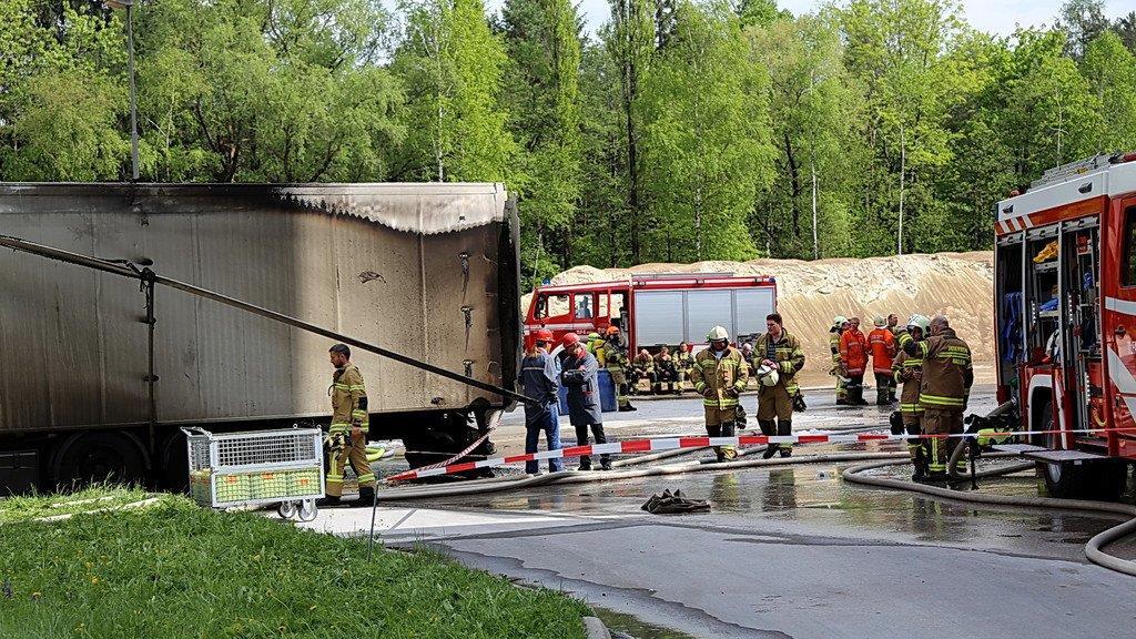 Leube: Feuerwehr im Großeinsatz