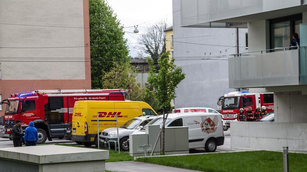 Feuerwehreinsatz in der Strubergasse