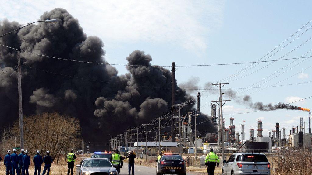 Raffinerie explodiert in Wisconsin