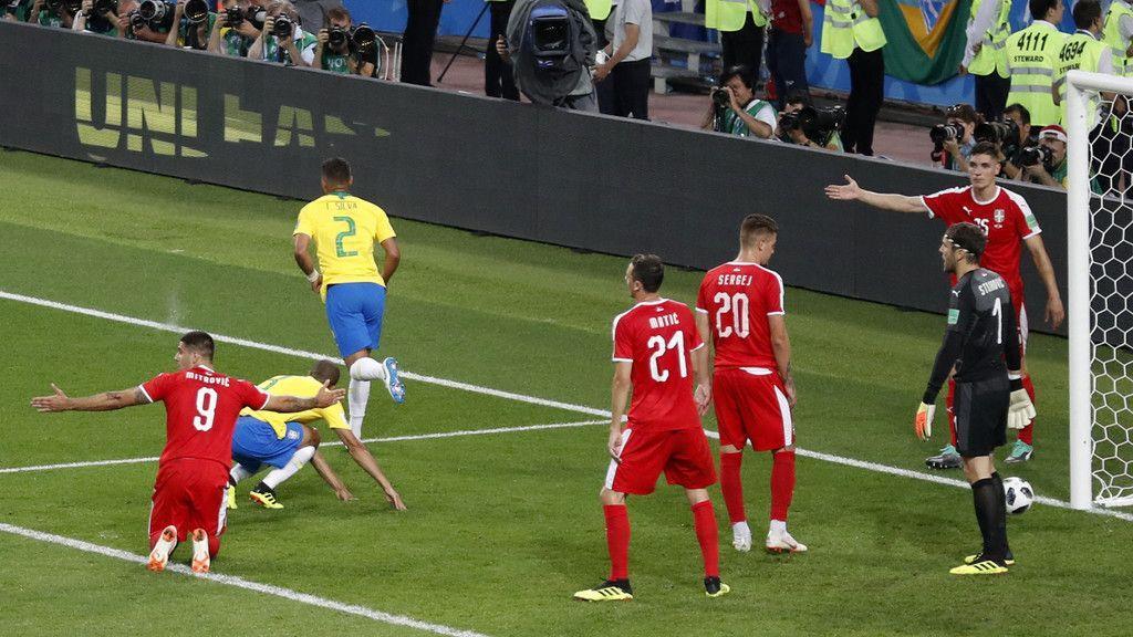 WM Serbien vs. Brasilien