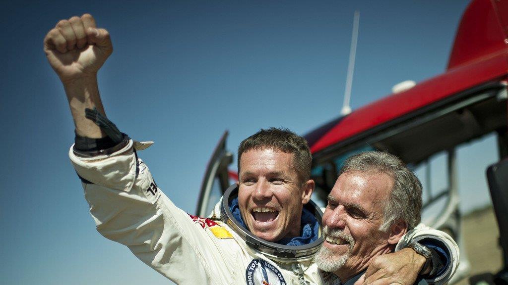 Felix Baumgartners Stratos-Sprung: Die Landung