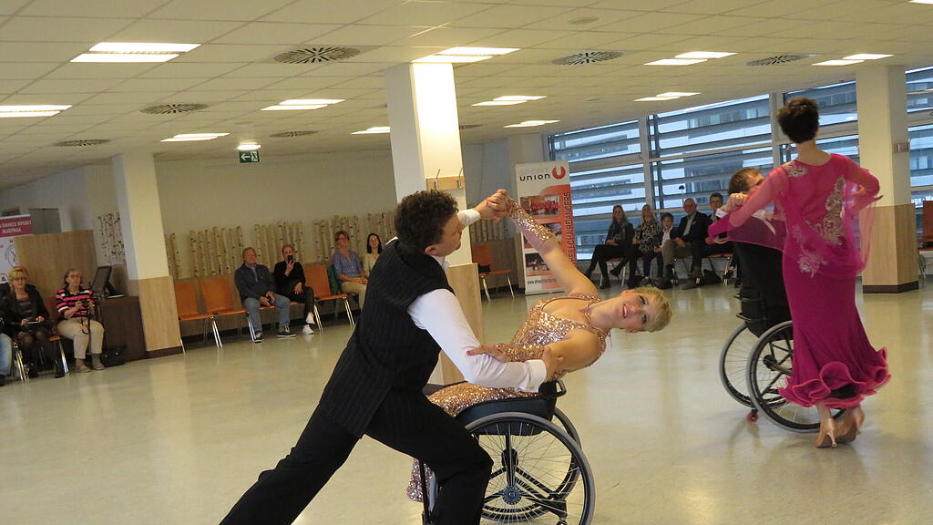 Rollstuhltanz-Show in Salzburg
