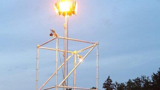 Tragisches Unglück am Salzburgring: Turm stürzt um I