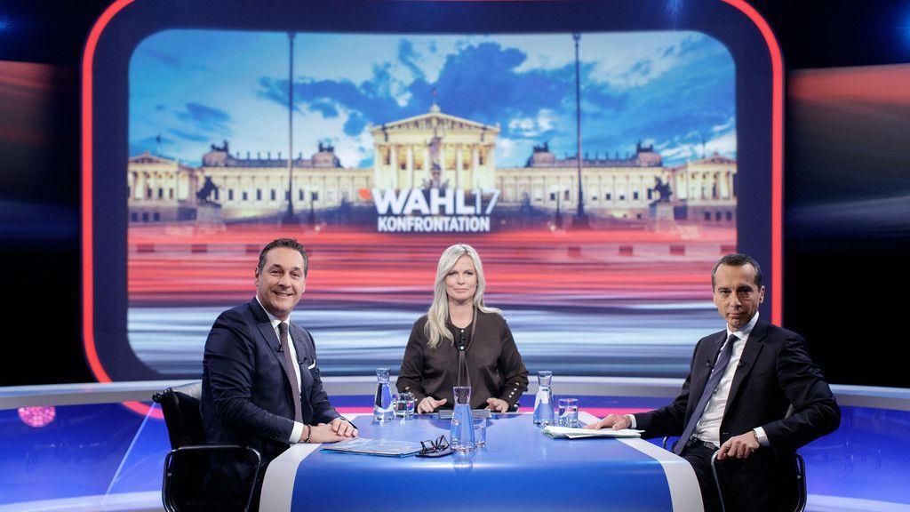 TV-Duell: Christian Kern - Heinz-Christian Strache