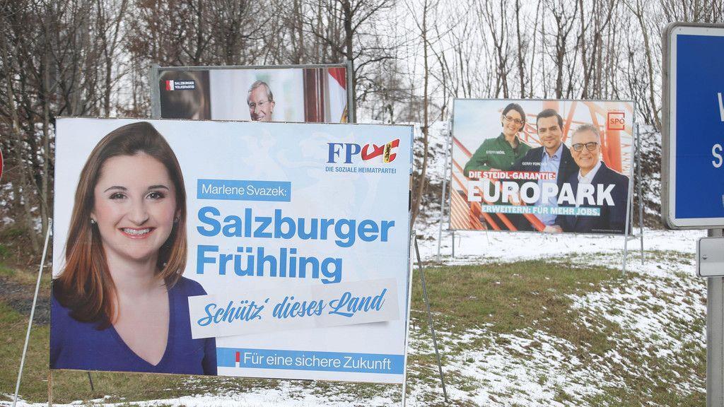 Landtagswahl: Die Wahlplakate I