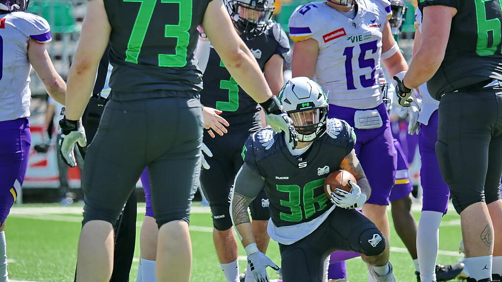 Football, Salzburg Ducks, Vienna Vikings