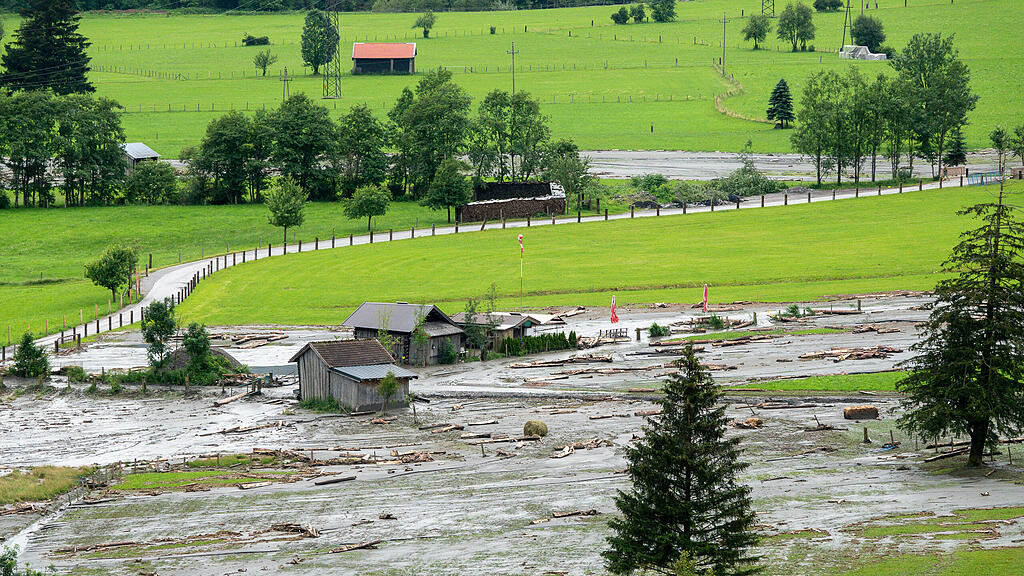Murenabgang in Bad Hofgastein