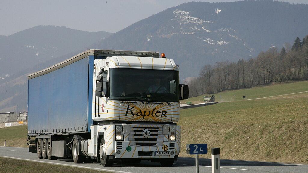Der Lkw-Fahrer wurde bei dem Unfall verletzt.