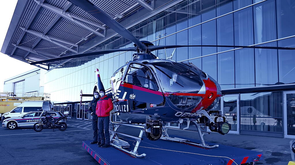 Impf-Aktion Polizei-Heli II