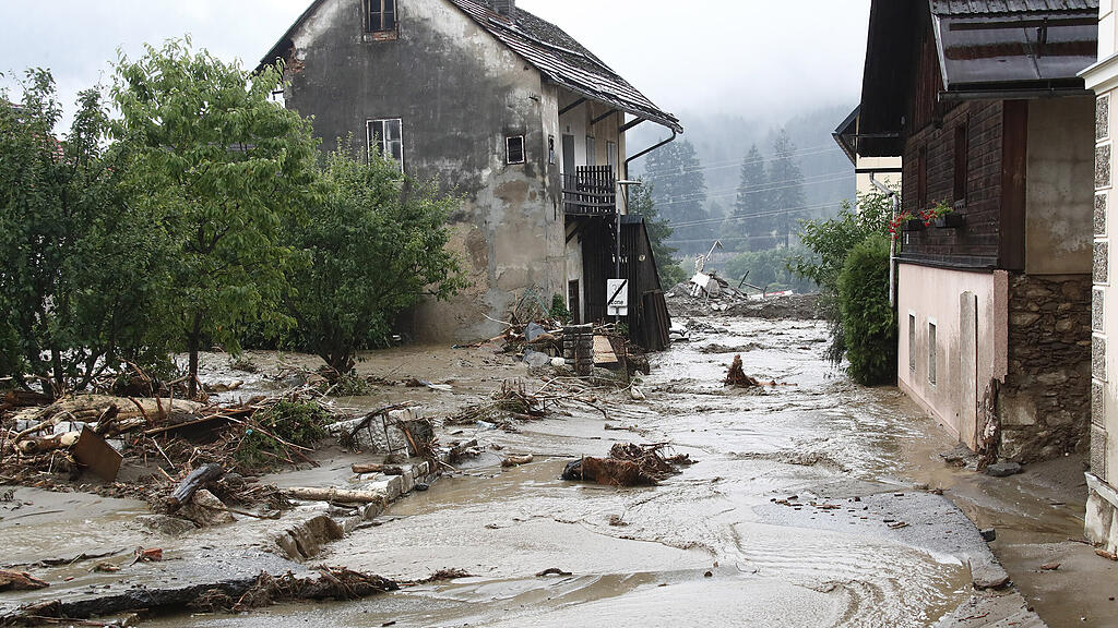 Unwetter in Kärnten