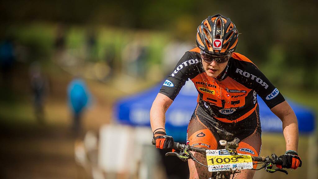 Mountainbikerin Lisa Mitterbauer erreicht allmählich ihre alte Form.