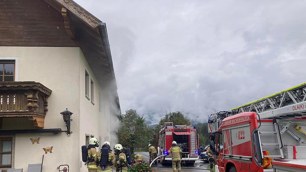 Brand Bauernhof Bischofshofen
