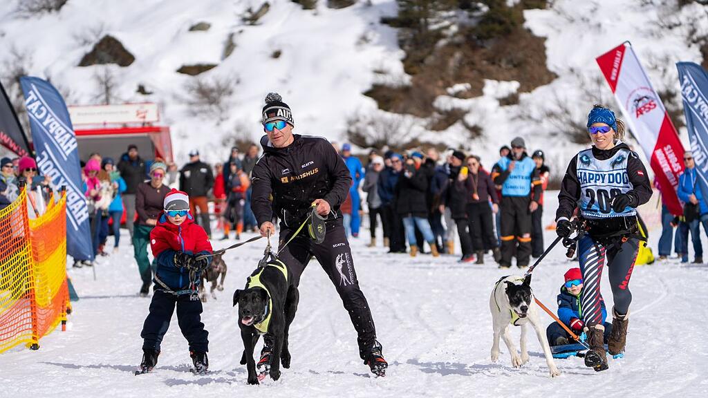 Schlittenhunderennen in Sportgastein