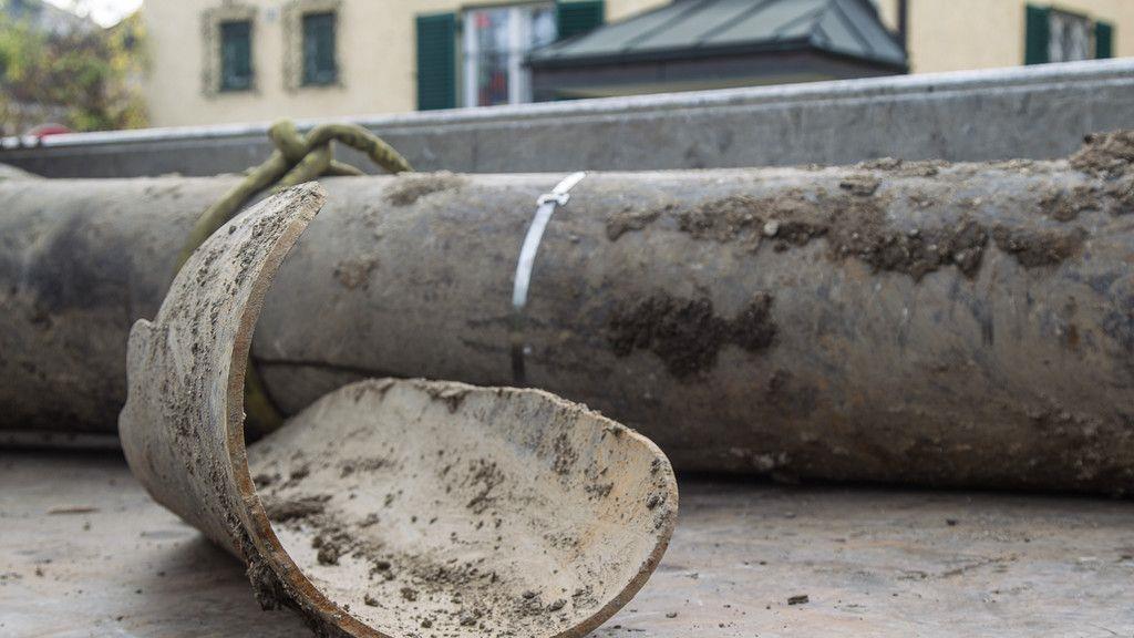 Arbeiten nach Wasserrohrbruch
