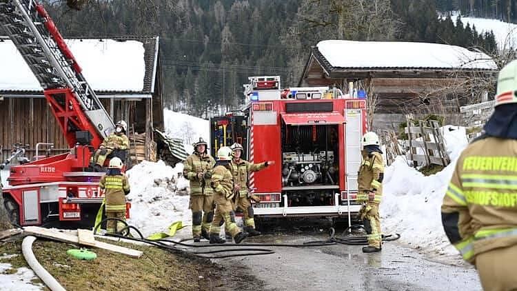 Wohnhausbrand in Bischofshofen