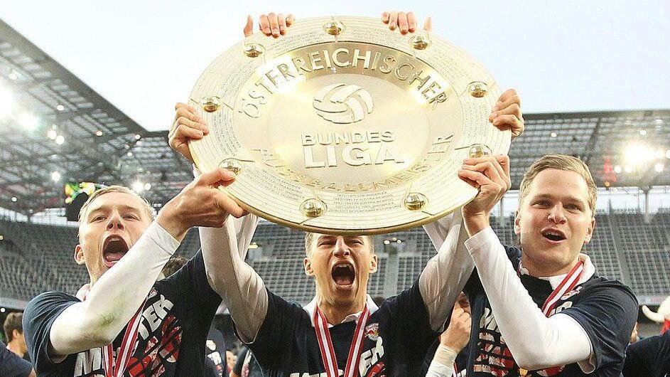 Meisterfeier von Red Bull Salzburg