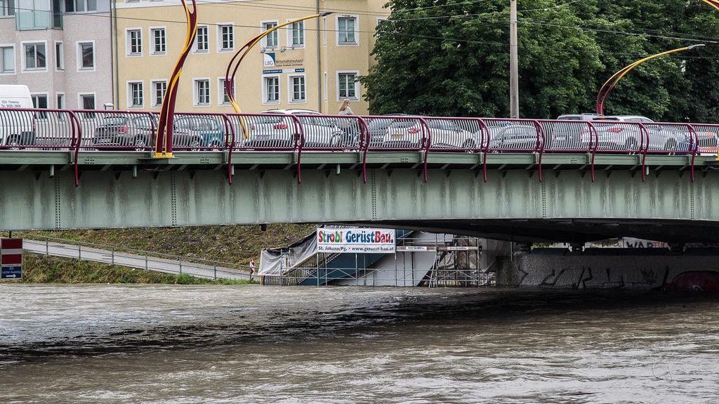 Radunterführungen in der Stadt Salzburg gesperrt