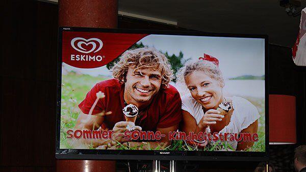 Bei der Präsentatuion der neuen Eskimo-Sorten