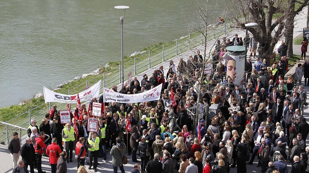 Demo der Bankangestellten I
