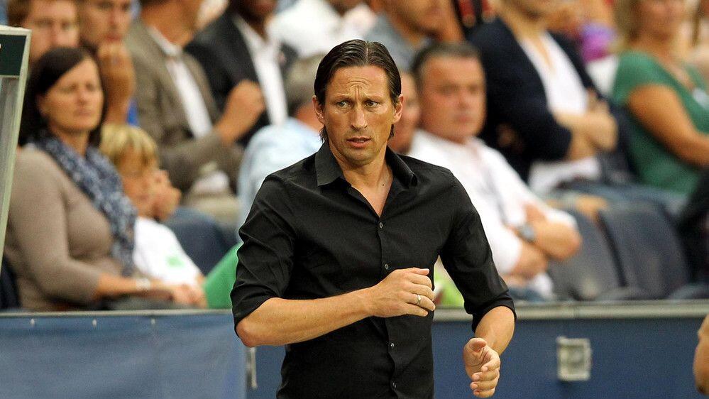 Trainer Schmidt zeigt sich auch nach dem 1:1 optimistisch.