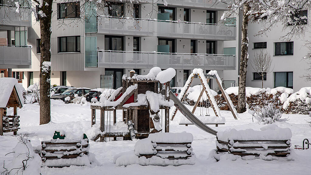 Schnee in Salzburg