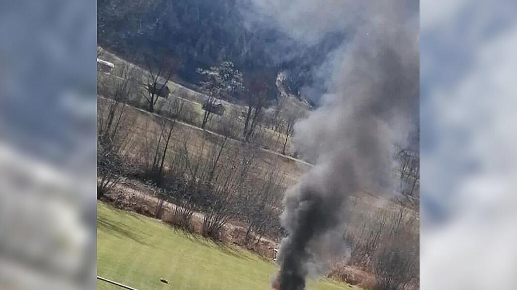 Brand Rasentraktor Stuhlfelden