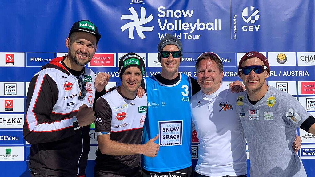 Snow Volleyball, Wagrain, Österreich,