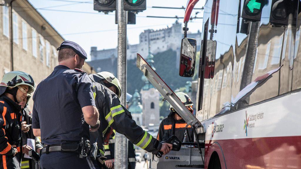 Brand im Obus endet glimpflich